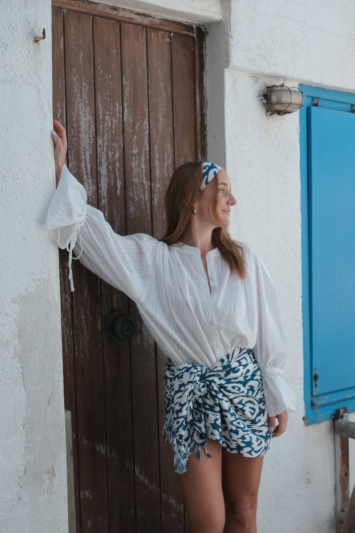 PAREO DE PLAGE ~ Le Bleu Foncé