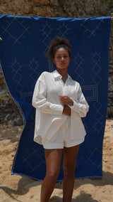 CHEMISE RAYÉE BLANCHE ~ GARIS