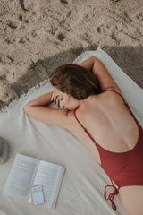 MAILLOT DE BAIN UNE PIÈCE ROUGE BRIQUE ~ SEGARA