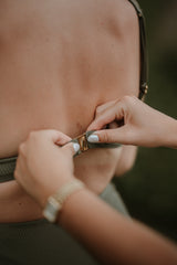 HAUT DE BIKINI VERT OLIVE ~ SEGARA