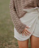 JUPE EN COTON NATUREL ~ BULAN