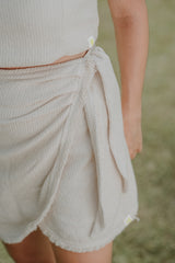 JUPE EN COTON NATUREL ~ BULAN
