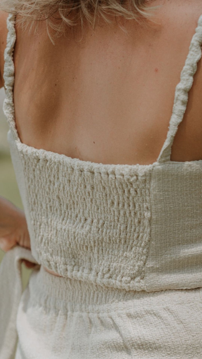 JUPE EN COTON NATUREL ~ BULAN